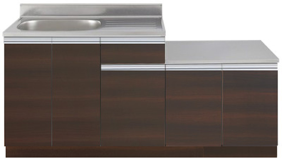 アイオ産業[KW-1700SG]KW+シリーズ　ガス台付流し