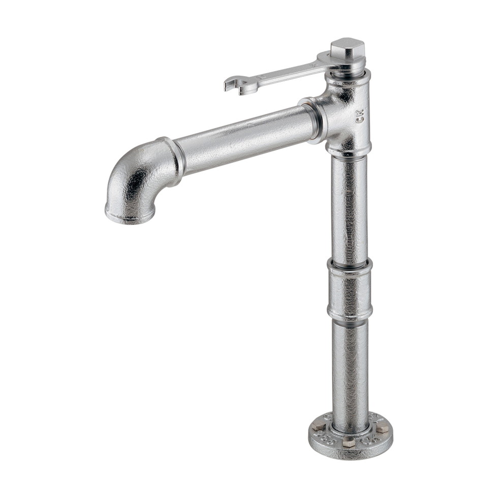 カクダイ[721-268]ｲﾝﾀﾞｽﾄﾘｱﾙ立水栓 散水・潅水用具-花・ガーデン・DIY