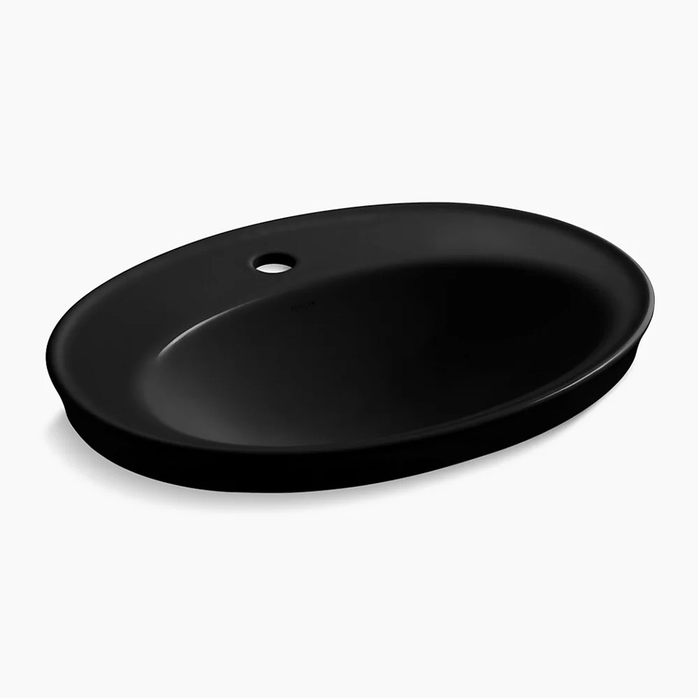 KOHLER(コーラー)[K-2075-1-7]厚地の外套カウンタ型洗面器