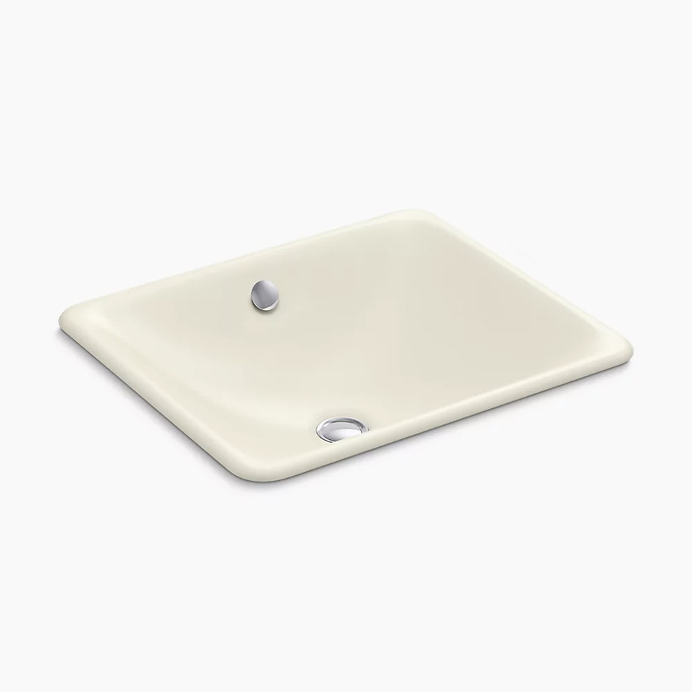 KOHLER(コーラー)[K-5400-96]厚地の外套・アンダーカウンタ兼用型洗面器