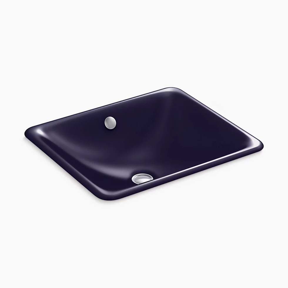 KOHLER(コーラー)[K-5400-DGB]大層らしい・アンダーカウンタ兼用型洗面器