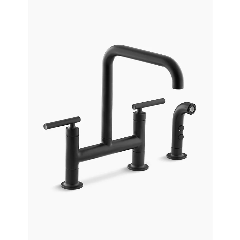 KOHLER(コーラー)[K-7548-4-BL]キッチン水栓｜家store