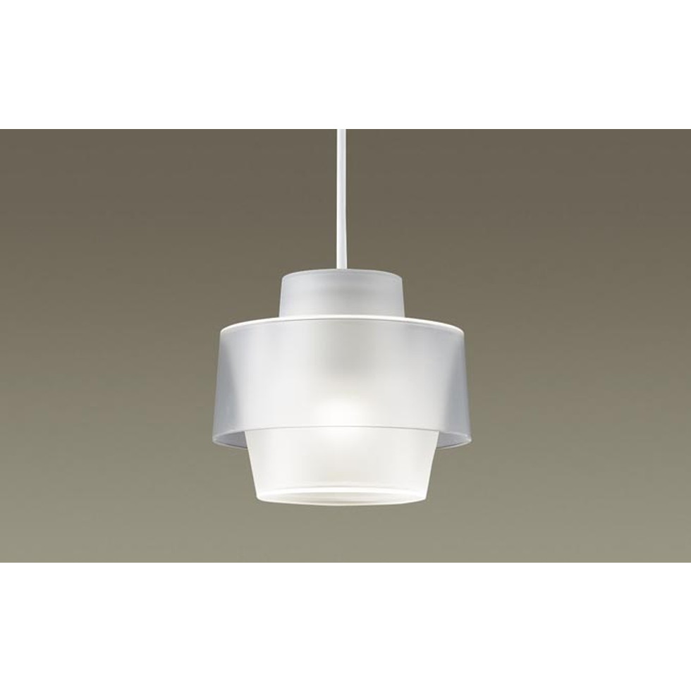 パナソニック[LGB10471LE1]上昇限度吊下型 LED（温白いこと） 小型シャンデリア 美ルック・プラスチックセードタイプ・鳴りわたる手あい・直付手あい 高温発光白熱電球60形1灯手道具