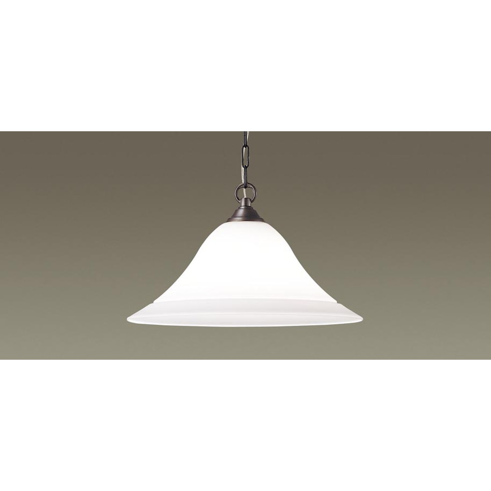 パナソニック[LGB15096]天井吊下型　LED（電球色）　ペンダント　ガラスセードタイプ・引掛シーリング方式・Uライト方式　LED電球交換型　白熱電球100形1灯器