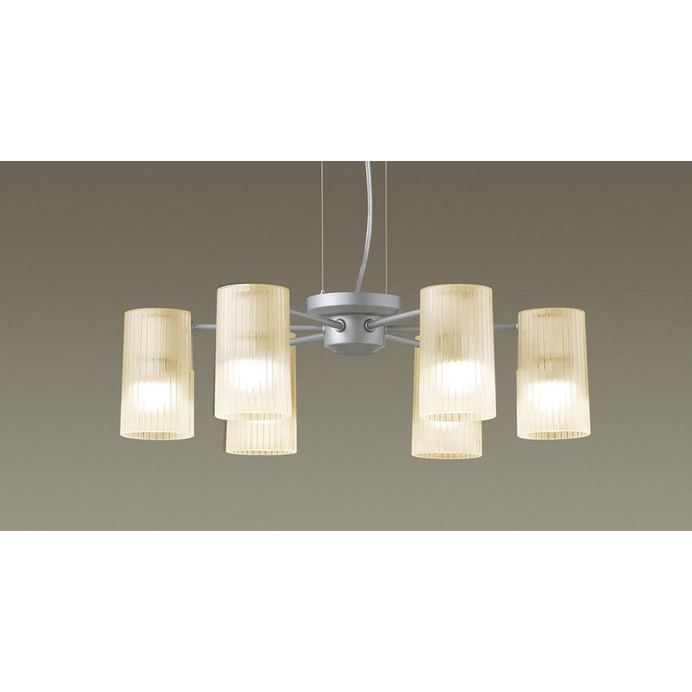 パナソニック[LGB19653Z]天井吊下型　LED（電球色）　シャンデリア　直付タイプ　LED電球交換型　白熱電球40形6灯器具相当／～6畳