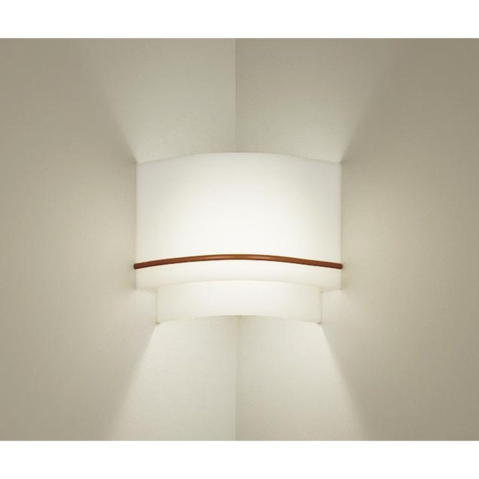 パナソニック[LGB87062Z]壁直付型　LED（電球色）　入隅コーナー用ブラケット　LED電球交換型　白熱電球60形1灯器具相当
