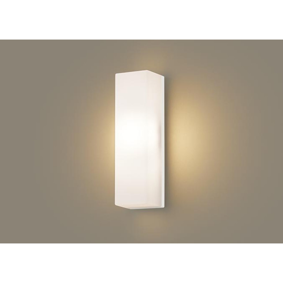パナソニック[LGW80270LE1]エクステリア　壁直付型　LED（電球色）　ポーチライト　拡散タイプ　防雨型　白熱電球60形1灯器具相当　エクステリア