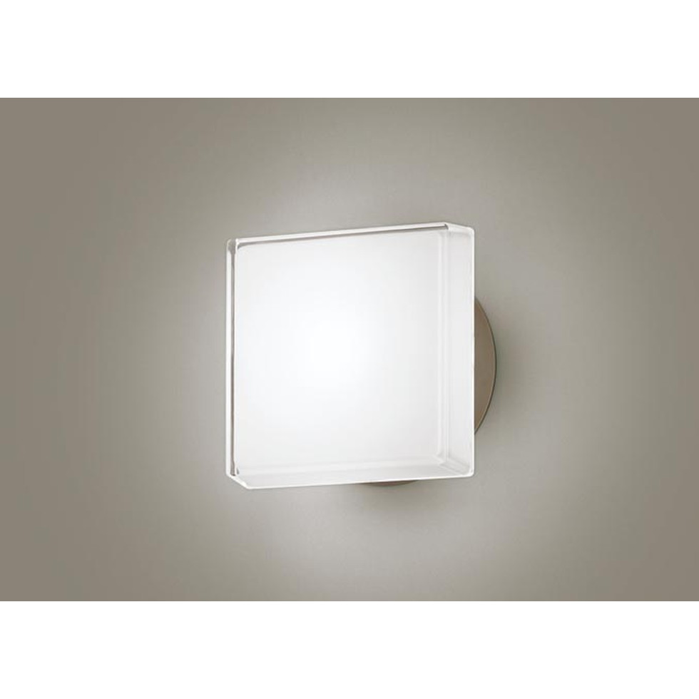パナソニック[LGW80325KLE1]エクステリア 上昇限度直付型・壁直付型 LED（昼白いこと） 車寄せ点火装置 鳴りわたる手合い・密閉型 防雨型 高温発光白熱電球40形1灯物の具好いかげんに エクステリア