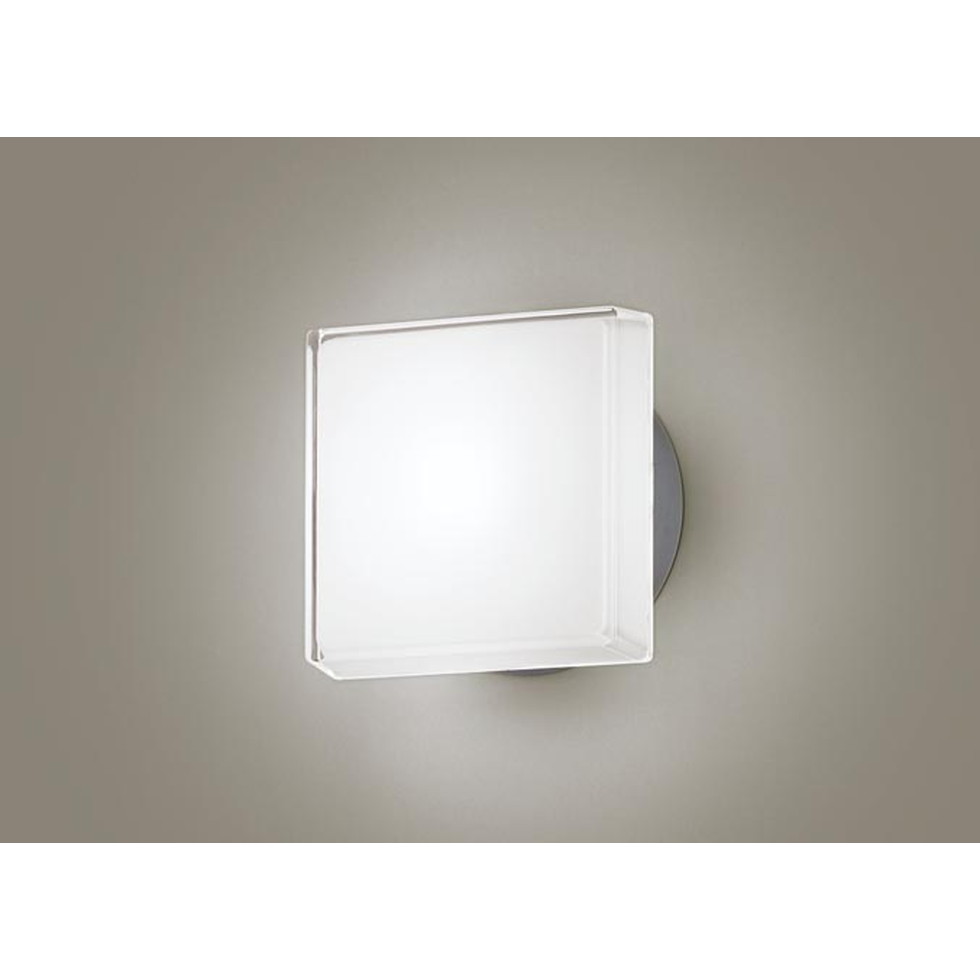 パナソニック[LGW80326KLE1]エクステリア 上昇限度直付型・壁直付型 LED（昼白いこと） 車寄せ点火装置 鳴りわたる手合い・密閉型 防雨型 高温発光白熱電球40形1灯物の具好いかげんに エクステリア