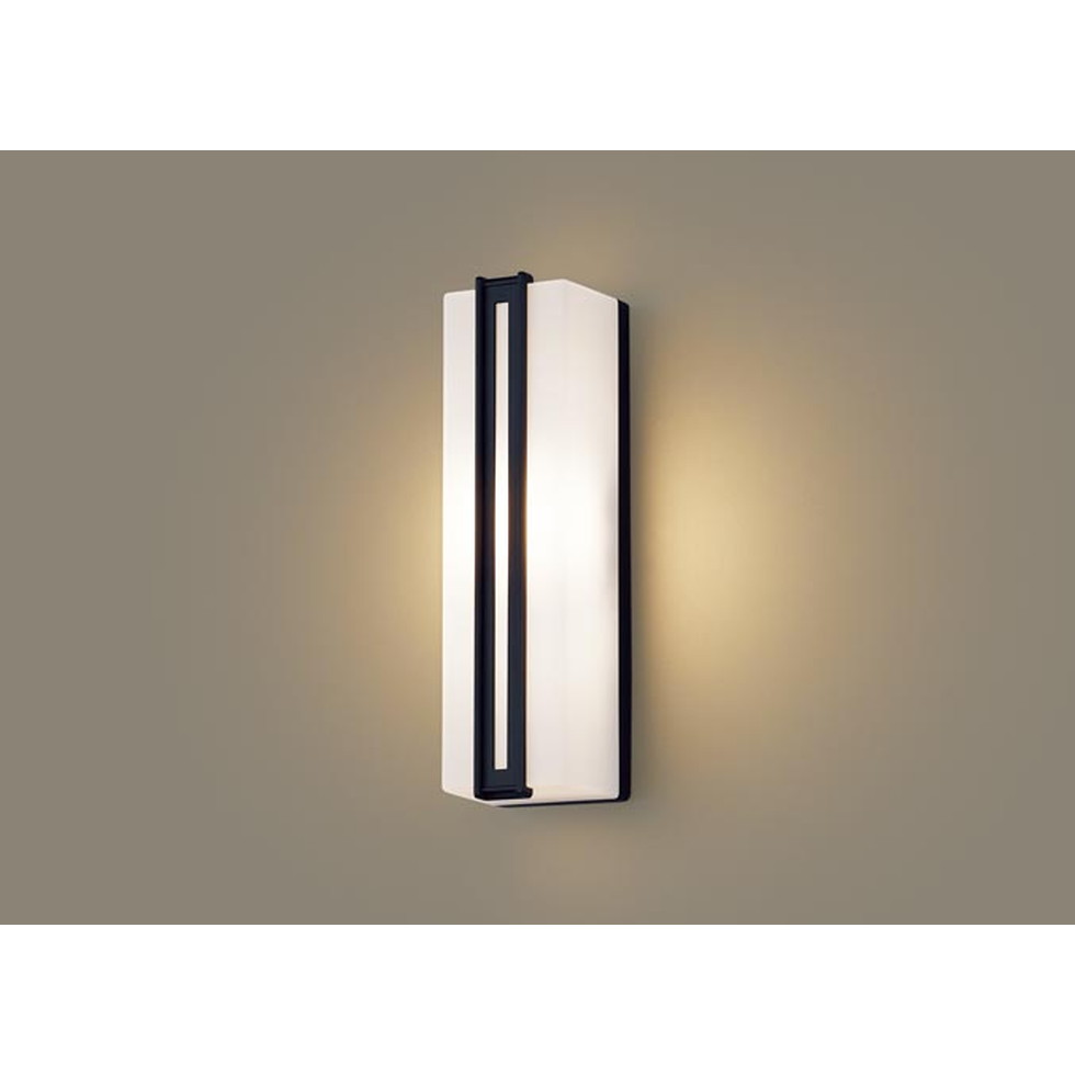 パナソニック[LGW80413LE1]エクステリア　壁直付型　LED（電球色）　ポーチライト　拡散タイプ　防雨型　白熱電球40形1灯器具相当　エクステリア