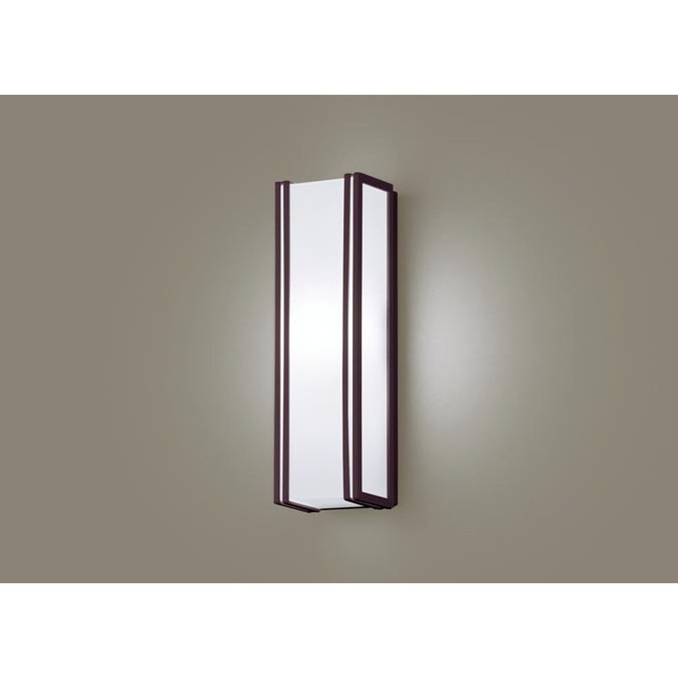 パナソニック[LGW80423LE1]エクステリア　壁直付型　LED（昼白色）　ポーチライト　拡散タイプ　防雨型　白熱電球40形1灯器具相当　エクステリア