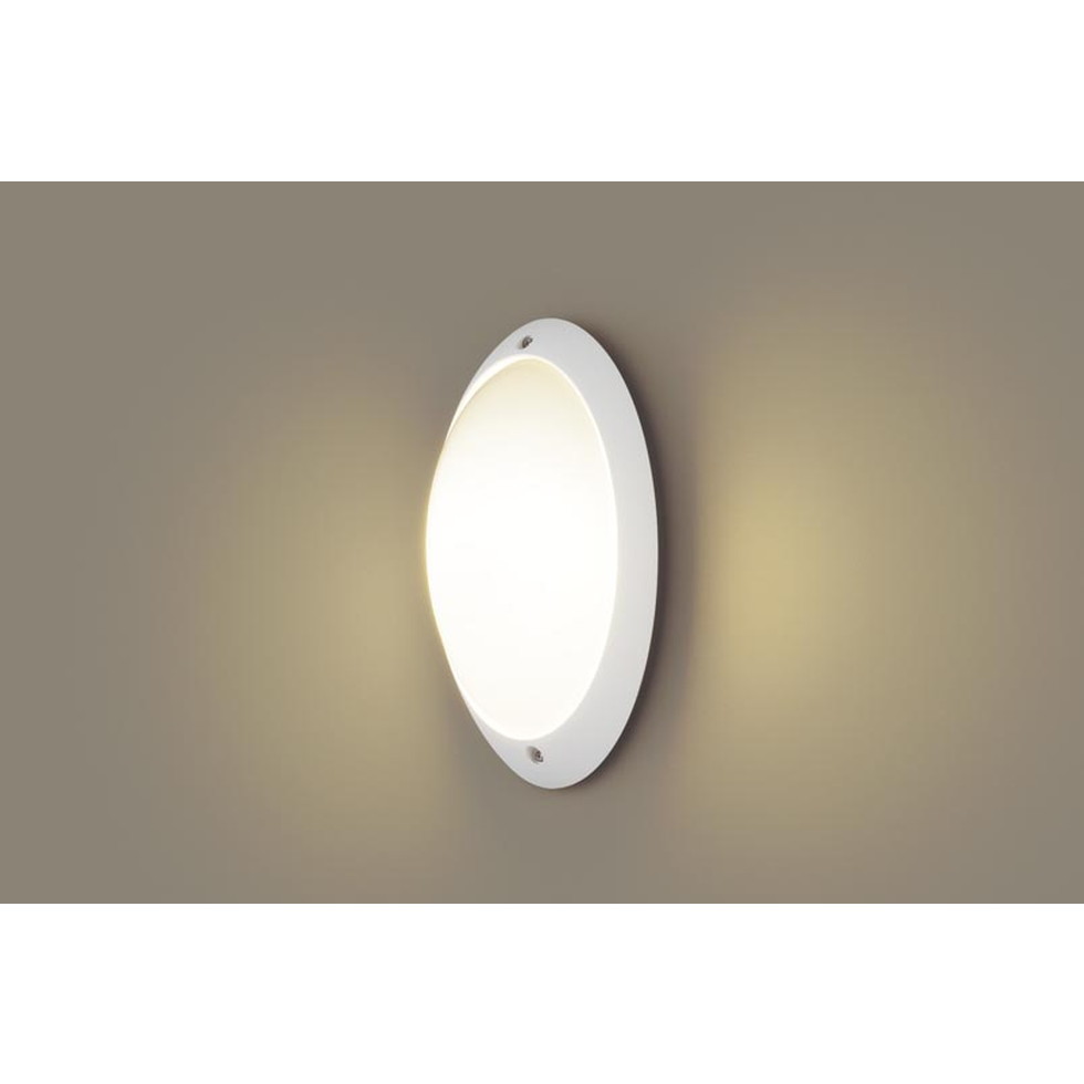パナソニック[LGW85055WF]エクステリア　壁直付型　LED（電球色）　ポーチライト　LED電球交換型・防雨型　白熱電球60形1灯器具相当　エクステリア