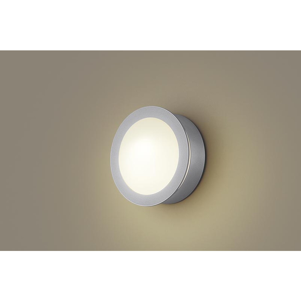 パナソニック[LGW85076S]エクステリア　天井直付型・壁直付型　LED（電球色）　ポーチライト　密閉型　LED電球交換型・防雨型　白熱電球40形1灯器具相当　エクステリア