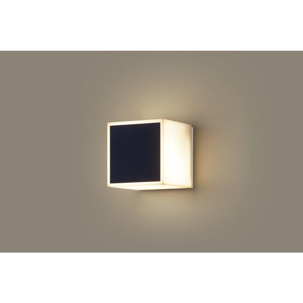 パナソニック[LGW85081BF]エクステリア 壁直付型・取り付け初っ切り型 LED（白熱電球色） 車寄せ点火装置・勝手口灯・門まわり点火装置物の具 遮光手合い・密閉型 LED白熱電球取り替えっこ型・防雨型 白 エクステリア