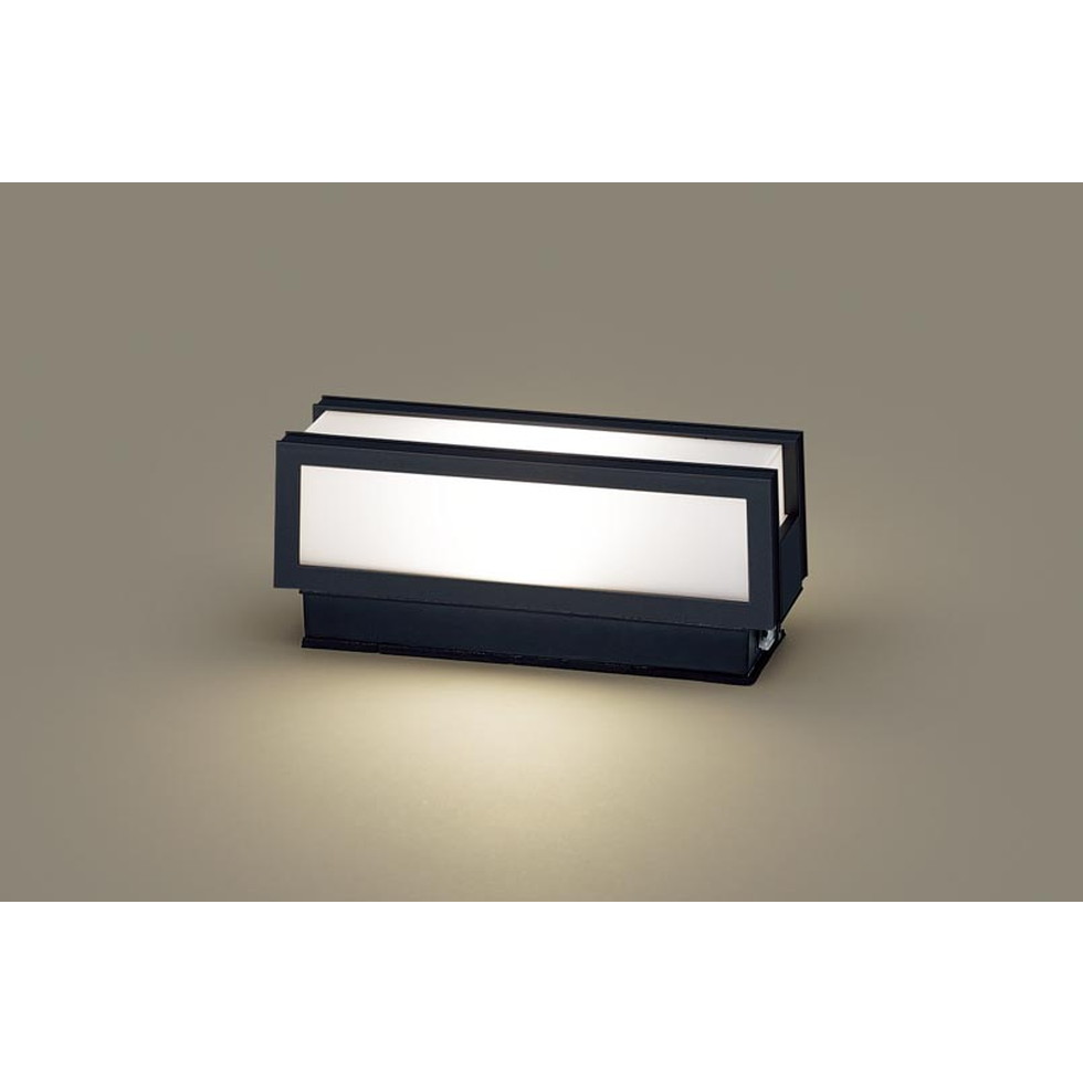 パナソニック[LGWJ56009BU]エクステリア 取り付け初っ切り型 LED（白熱電球色） 門ばしら灯 LED白熱電球取り替えっこ型・防雨型・明るさ検知器付 高温発光白熱電球40形1灯物の具好いかげんに エクステリア