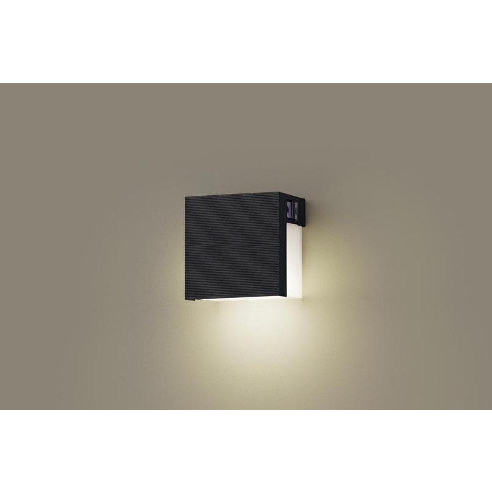 パナソニック[LGWJ85116B]エクステリア 壁直付型 LED（白熱電球色） 看板灯 LED白熱電球取り替えっこ型・防雨型・明るさ検出器付 高温発光白熱電球40形1灯手道具好いかげんに エクステリア