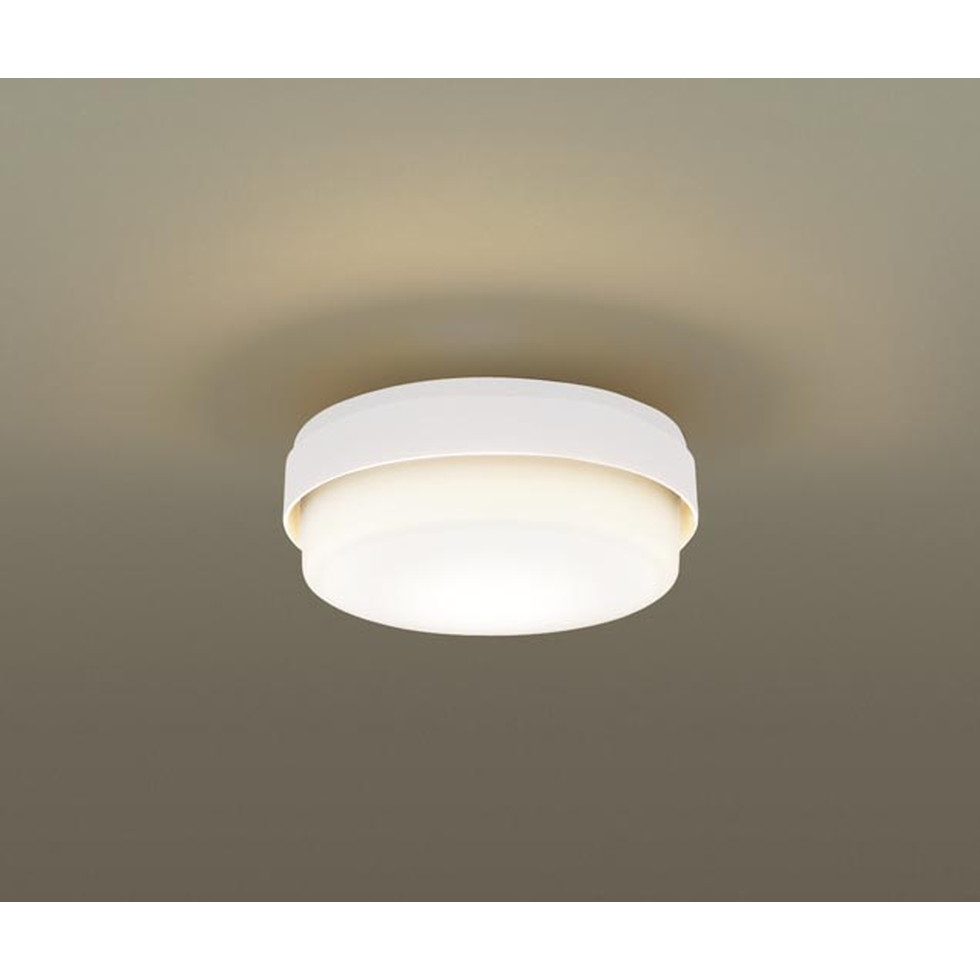 パナソニック[LGB51521LE1]天井直付型・壁直付型　LED（電球色）　シーリングライト　拡散タイプ　白熱電球60形1灯器具相当