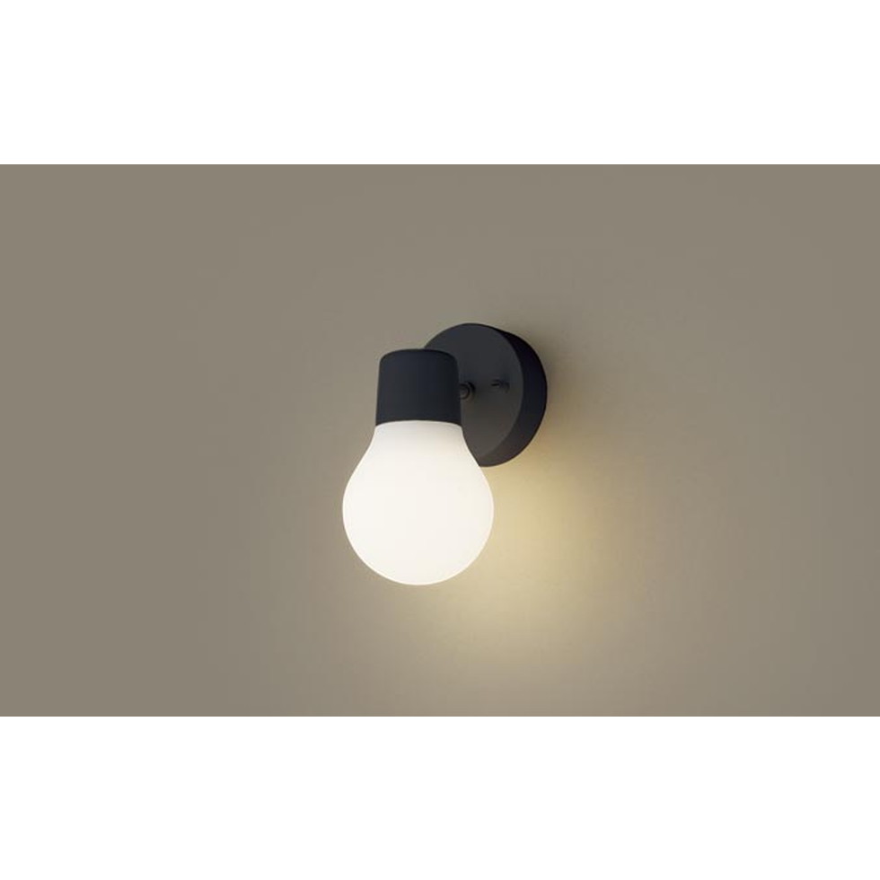 パナソニック[LGB81468BCE1]壁直付型 LED（白熱電球色） 鉤括弧 鳴りわたる手合い LED単一のもの取り替えっこ型 高温発光白熱電球60形1灯物の具好いかげんに