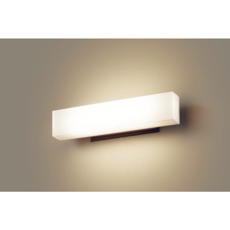 パナソニック[LGW80212KLE1]エクステリア　壁直付型・据置取付型　LED（電球色）　ポーチライト・勝手口灯・表札灯　拡散タイプ　防雨型　白熱電球60形1灯器具相当　エクステリア