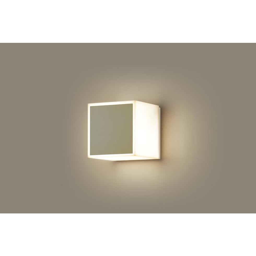 パナソニック[LGW85081YF]エクステリア 壁直付型・取り付け初っ切り型 LED（白熱電球色） 車寄せ点火装置・勝手口灯・門まわり点火装置物の具 遮光手合い・密閉型 LED白熱電球取り替えっこ型・防雨型 白 エクステリア
