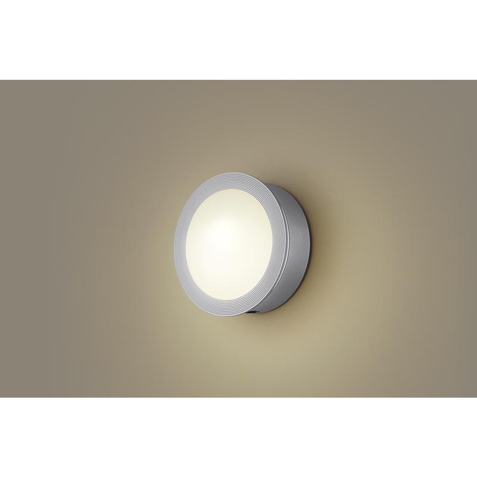 パナソニック[LGWC85076S]エクステリア　壁直付型　LED（電球色）　ポーチライト　密閉型　LED電球交換型・防雨型・FreePaお出迎え・点灯省エネ型・明るさセンサー付　白熱電球　エクステリア