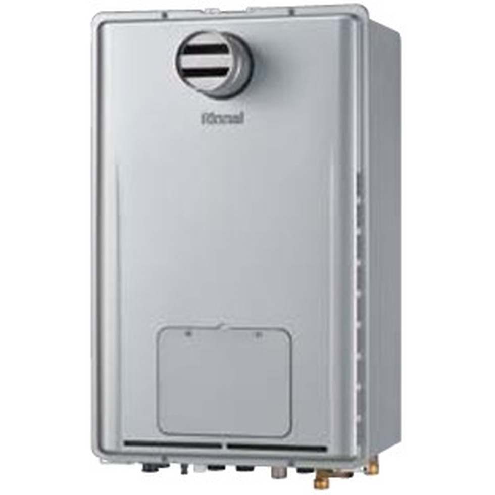 リンナイ　Rinnai[RUFH-E2407SAT2-3(A)]ガス給湯暖房用熱源機　2-3床暖房３系統　熱動弁内蔵　暖房能力11.6kw　エコジョーズ　ＰＳ扉内設置/ＰＳ前排気型　オートタイプ｜家store