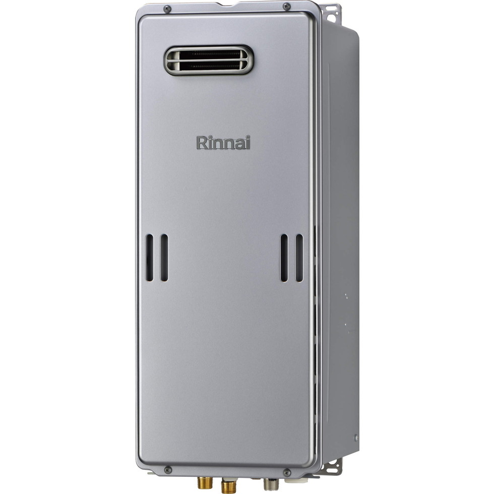 リンナイ　Rinnai[RUX-SE2016W(A)]２０号給湯器　エコジョーズ　屋外壁掛型　スリムタイプ　給湯専用｜家store