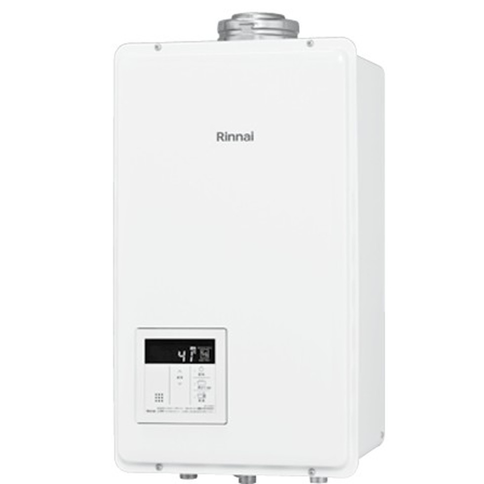 リンナイ　Rinnai[RUX-V2405FFUA(A)]ガス給湯器２０号　給湯専用　室内壁掛・ＦＦ・後方吹き出し｜家store