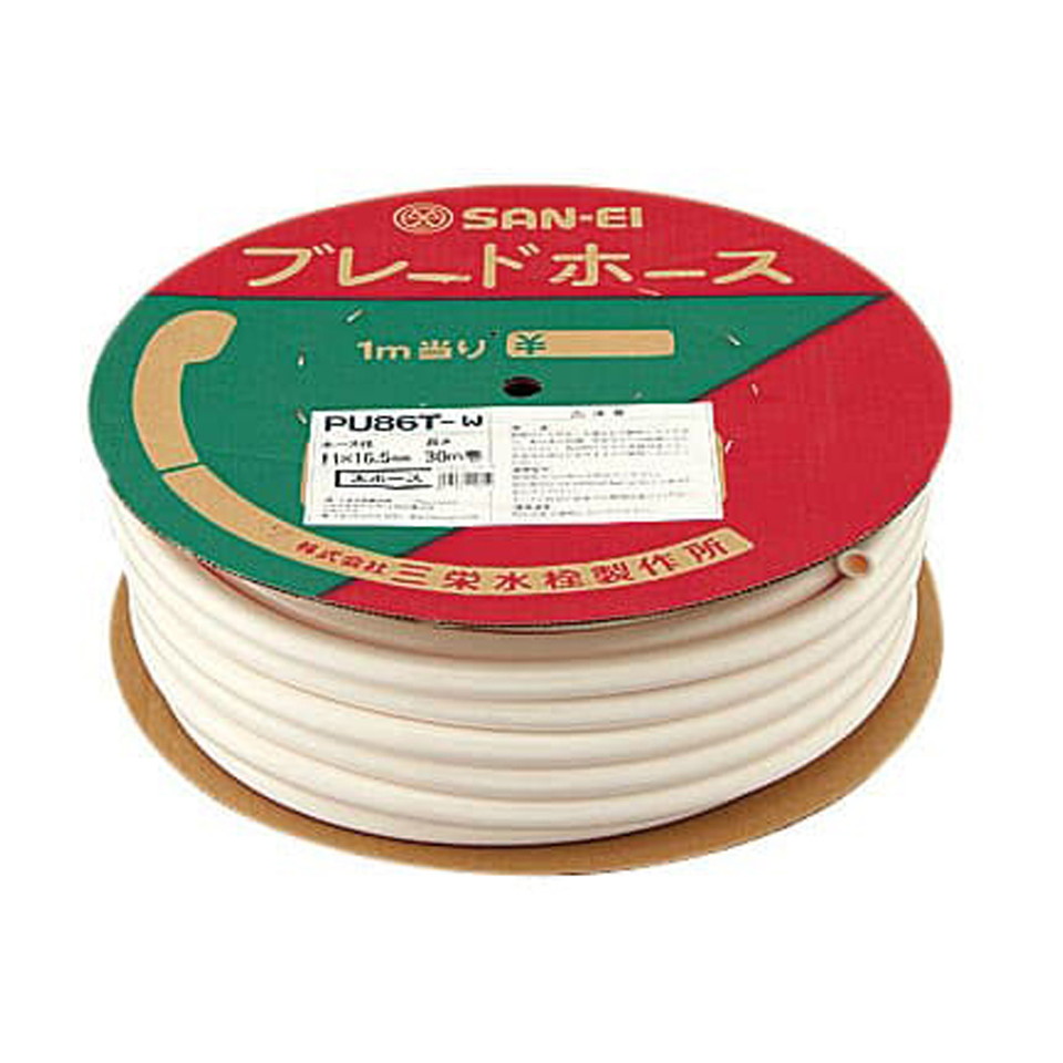 SANEI[PU86T-W]三栄水栓　ブレードホース