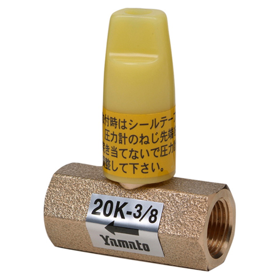 大和バルブ[B20DN-10A]２０Ｋ 圧力計用ニードルバルブ
