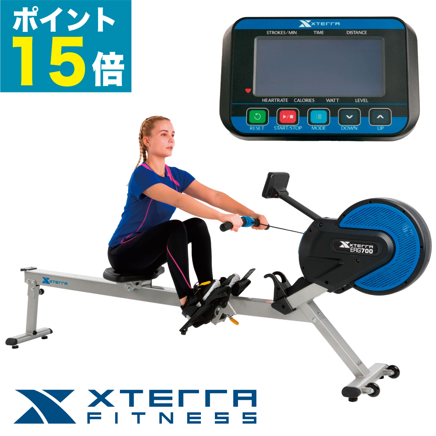 ローイングマシン ローアー ERG700 身寄り用 カヌー 猪牙漕ぎ エクササイズマシン フィットネスマシン 形づくる機関 カーディオマシン 磁石厄介なもの 折り畳み 筋トレ 五体運動すること 食事制限 運動すること不完全さ 有O運動すること 無O 体幹 エルゴ DYACO ダイヤコ XTERRA エクステラ