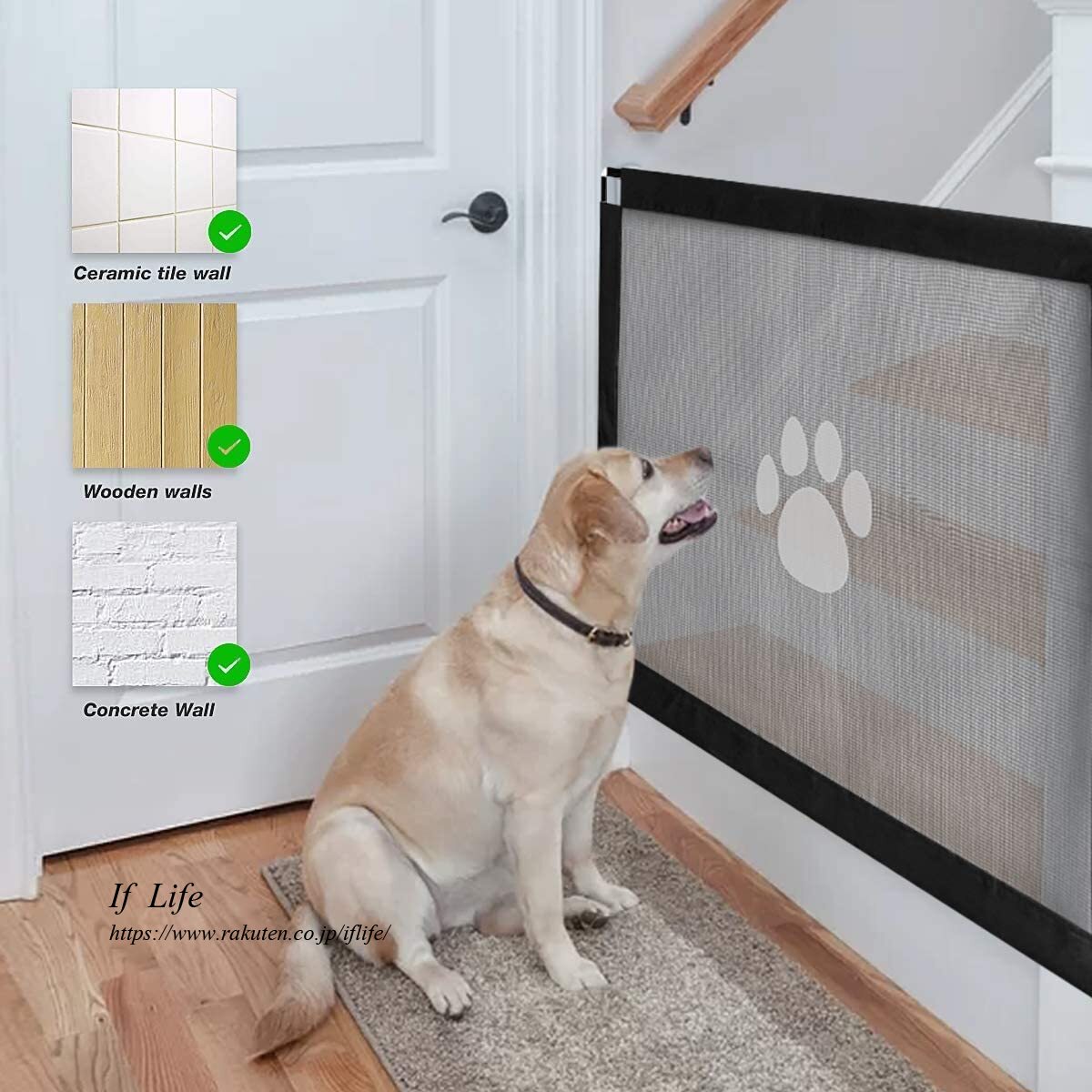 送料無料 100 猫用ペットフェンス ペットの安全ドア 折りたたみ 猫侵入防止 80cm ペットフェンス 犬 多用途 ベビーゲート多用途