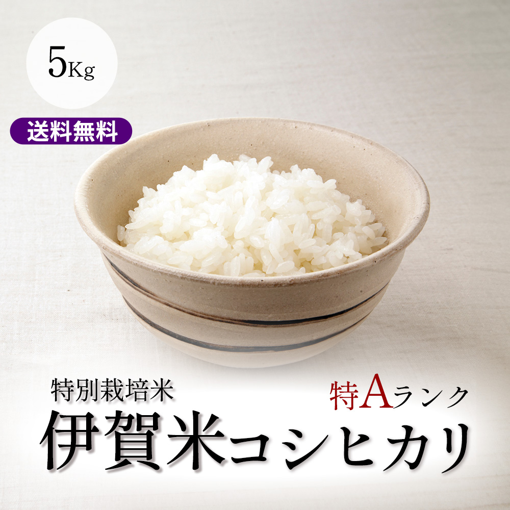 楽天市場】特A獲得！【特別栽培米】 伊賀米コシヒカリ 三重県伊賀産 