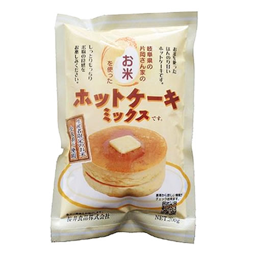 楽天市場 小麦粉不使用 お米のホットケーキミックス 0g メール便対応 国産米使用 岐阜県産 重曹 ドーナツ 手作り パンケーキミックス お米と自然食品 富永米穀店