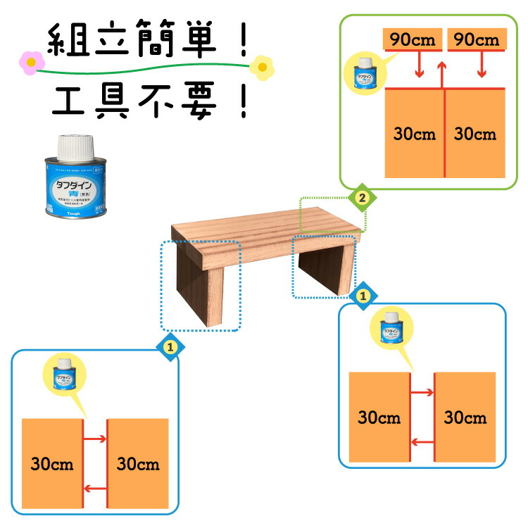 市場 DIY枕木ベンチ組み立てキット9030 人工木製 ワイド 長さ90×奥行40×高さ38cm ダークブラウン アイウッド枕木ベンチ