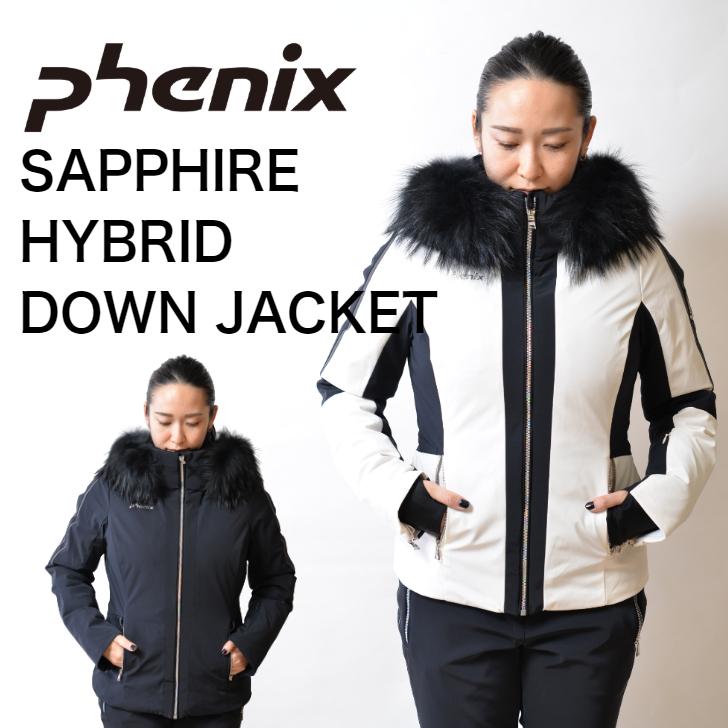 Outlet Sale アウトレット セール 50 Off Sale Phenix フェニックス Sapphire Hybrid Down Jacket スキーウェア スノーボードウェア スキージャケット スノーボートジャケット スノージャケット ウィンタースポーツ スキー 防水 透湿 ストレッチ 黒 白 送料無料