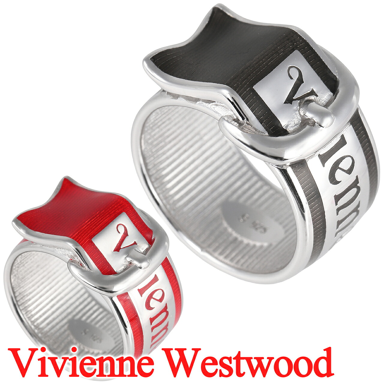ヴィヴィアンウエストウッド リング 指輪 オーブ Vivienne Westwood レディース エナメルベルトリング 6404018A 選べる2色 【在庫あり】【2025年秋冬】【誕生日 お祝い プレゼント ギフト】