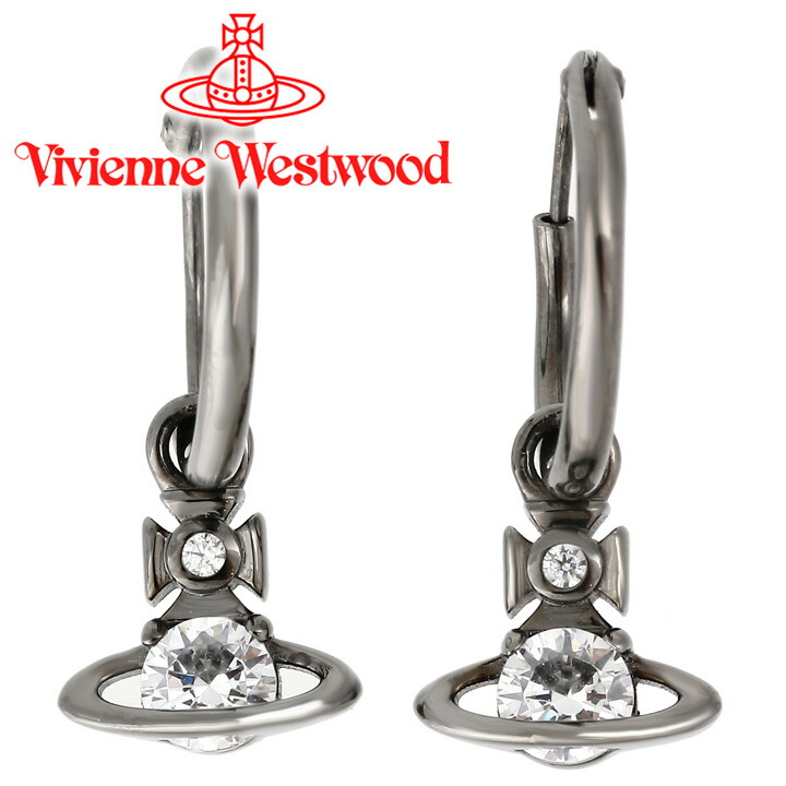 楽天市場 ヴィヴィアンウエストウッド ピアス メンズ レディース Vivienne Westwood ヴィヴィアン ニーナスパークルピアス ガンメタル S104 あす楽 送料無料 時計 ブランド専門店 アイゲット