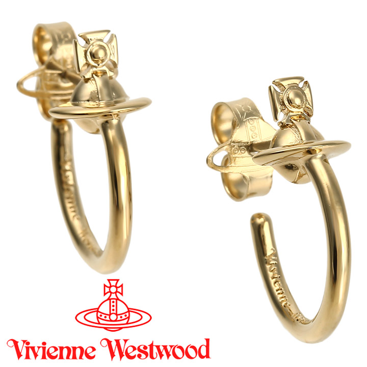 最新人気 楽天市場 限定ポイントアップ ヴィヴィアンウエストウッド ピアス レディース Vivienne Westwood オーブ ヴィヴィアン ヴェラピアス ゴールド R001 あす楽 送料無料 時計 ブランド専門店 アイゲット 全商品オープニング価格特別価格