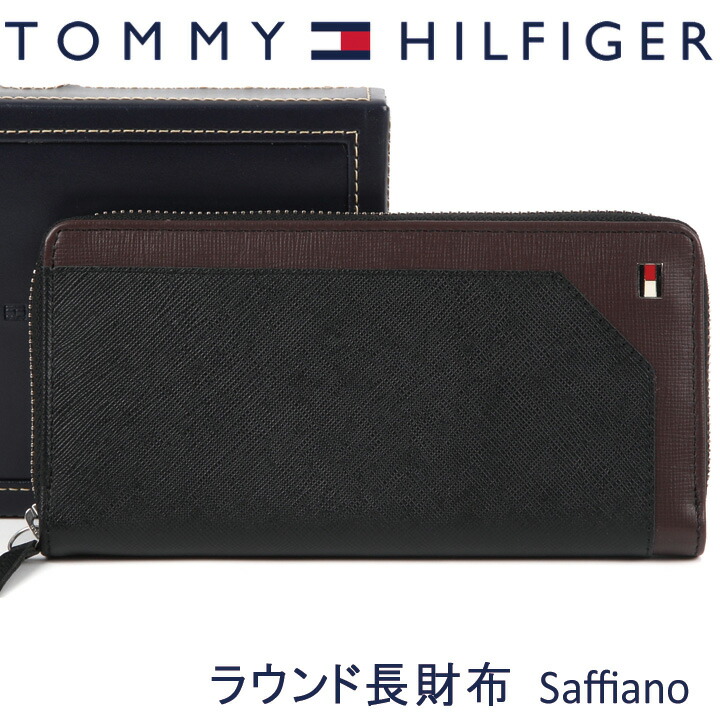 新品】トミーフィルフィガーTommy hilfiger ジッピー長財布