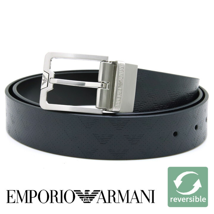 楽天市場】エンポリオアルマーニ メンズベルト リバーシブル