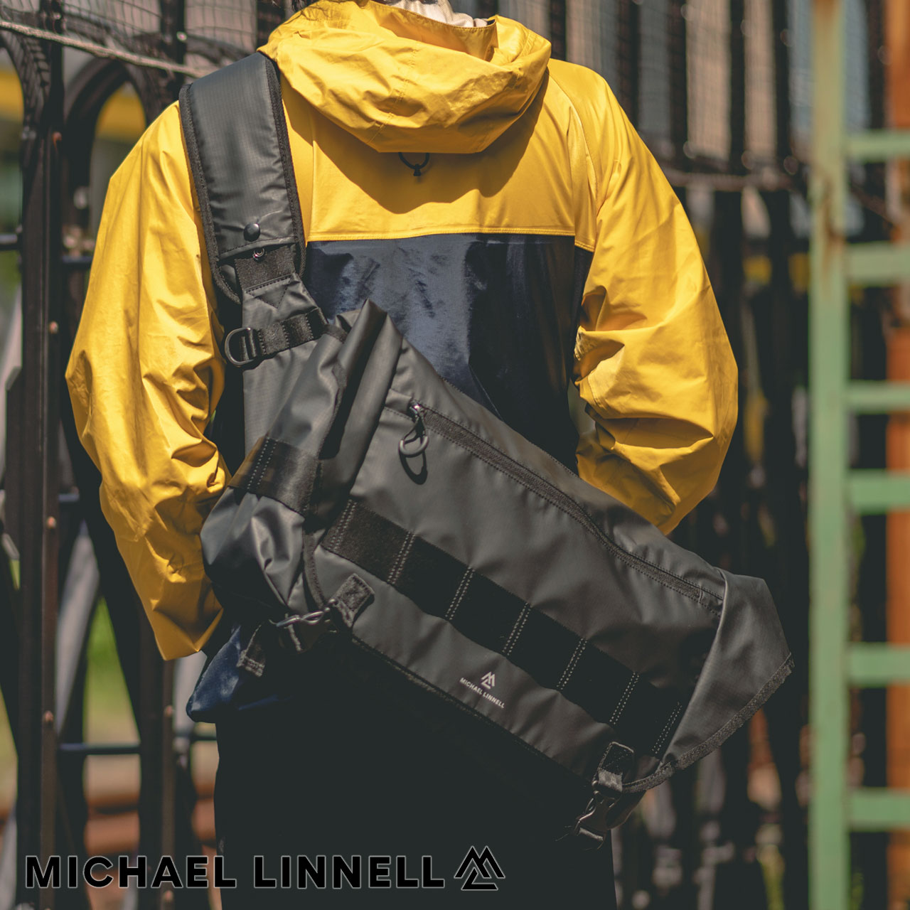 【楽天市場】マイケルリンネル MICHAEL LINNELL ショルダーバッグ メッセンジャーバッグ 斜め掛けバッグ 17L 撥水 雨対策