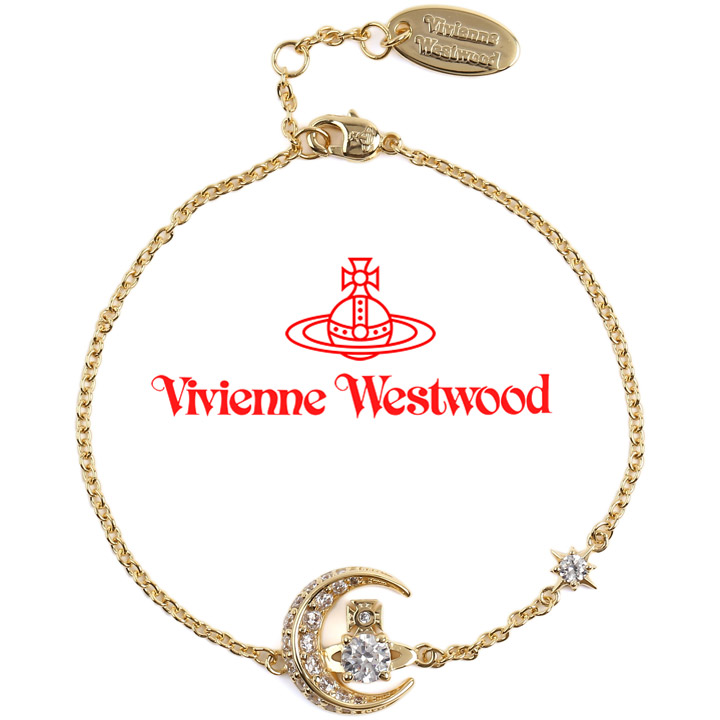 楽天市場 ヴィヴィアンウエストウッド ブレスレット レディース Vivienne Westwood ヴィヴィアン ドリーナムーンブレスレット ゴールド R102 あす楽 送料無料 時計 ブランド専門店 アイゲット