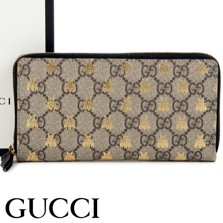 雑誌で紹介された レディース メンズ Ggスプリーム ビー 蜂 ラウンドファスナー長財布 Gucci 財布 グッチ 限定 ポイントアップ ベージュ ブラック あす楽 送料無料 9f26g 19 9f26g 19 Rashiastrologer Com