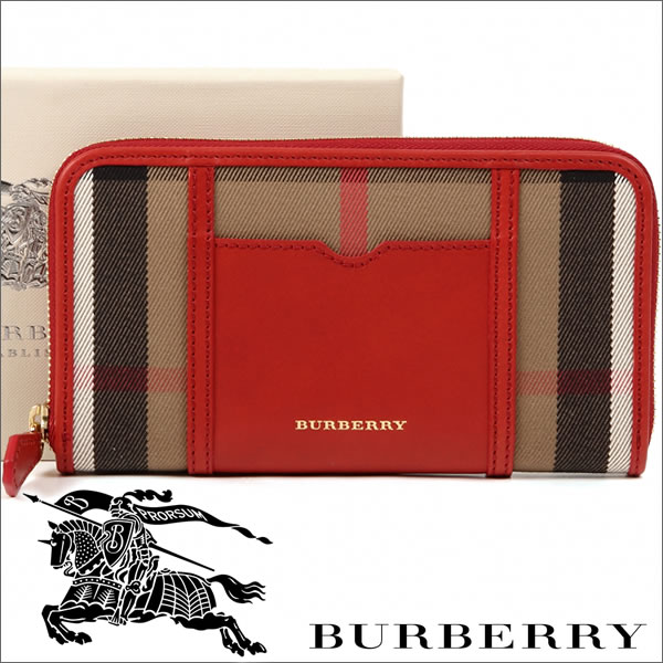 burberry wallet red