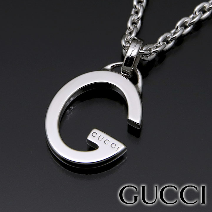 楽天市場】グッチ ネックレス GUCCI ペンダント シルバー アクセサリー