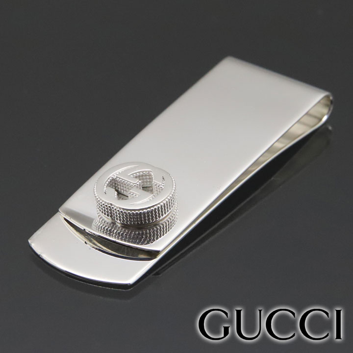 グッチ Gロゴ オープン マネークリップ シルバー 925 楽天市場】【財布】GUCCI グッチ マネークリップ Gロゴ ブランド