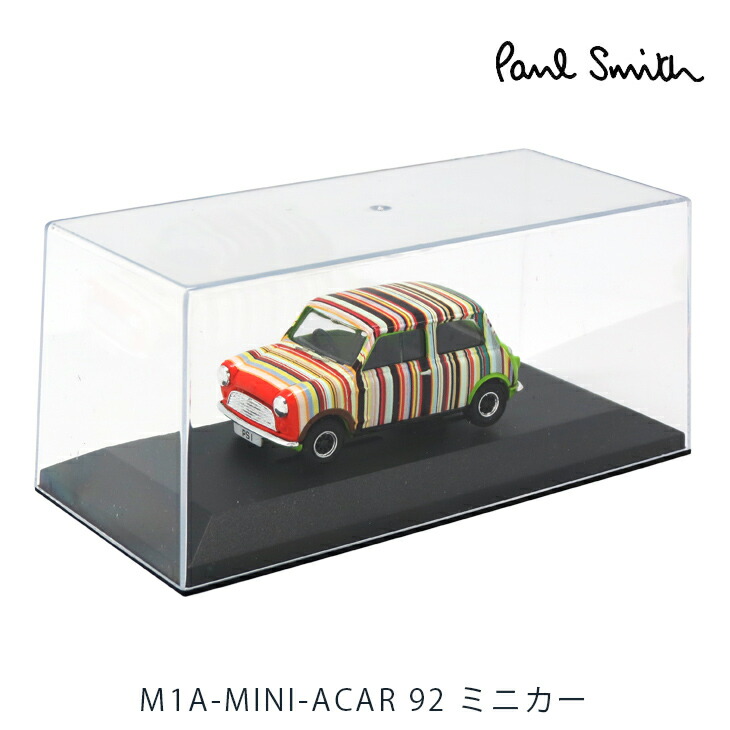 ポールスミス ミニカー PaulSmith ミニクーパーミニチュア 模型 フィギュア  MINI ACAR 92 【在庫あり】 【父の日 誕生日 お祝い プレゼント ギフト】