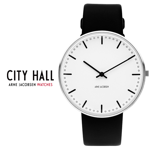 【楽天市場】ARNE JACOBSEN アルネ ヤコブセン CITY HALL 40mm 532022001 WATCH シティ ホール