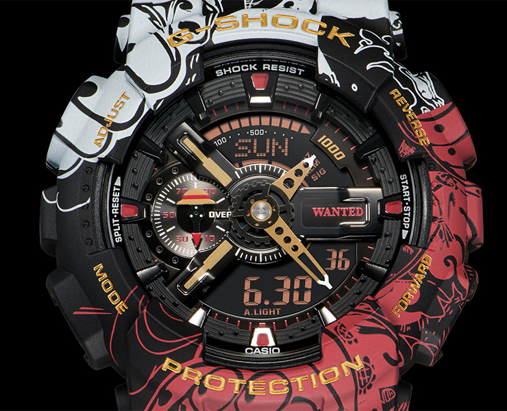 G-SHOCK ☓ONE PIECE コラボ GA-110JOP-1A4JR 新品在庫有り www